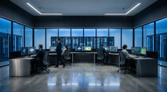 Architecture réseau d'entreprise sécurisée avec segmentation pour prévenir les attaques ransomware