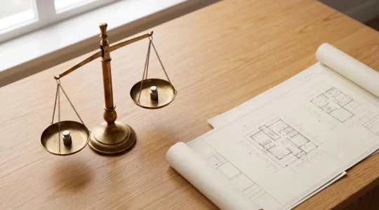 Conceptualisation visuelle de la protection juridique et fiscale du dirigeant d'entreprise