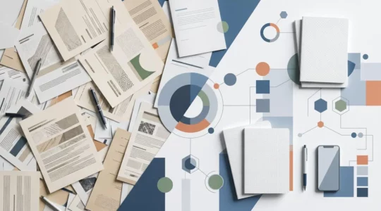Document d'évaluation des risques transformé en tableau de bord stratégique d'entreprise